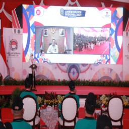 Forkopimda Jatim Peringati Hakordia 2021