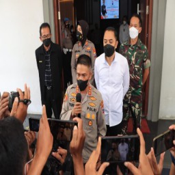 Polrestabes Surabaya Bersama Forkopimda Gandeng Elemen Ciptakan Surabaya Aman Pada Perayaan Nataru
