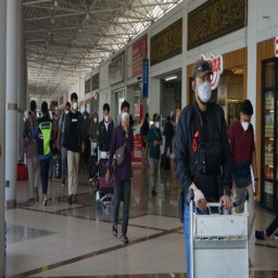 JELANG NATAL DAN TAHUN BARU 2022, BANDARA JUANDA PERKETAT KEAMANAN