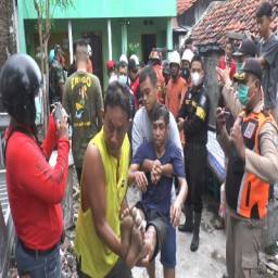 Tabung Gas LPG Meledak, 3 Karyawan dan Driver Ojek Online Terluka Bakar