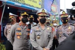 Kapolres Batu Dampingi Kunjungan Pamatwil Korlantas Polri di Kota Batu