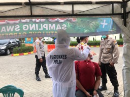 Libur Nataru, Polres Batu Lakukan Swab Antigen Acak di Lokasi Wisata