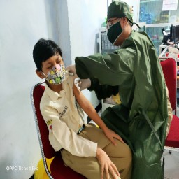 SD Muhammadiyah IV Surabaya Gelar Vaksinasi usia 6- 11 Tahun selama 2 Hari