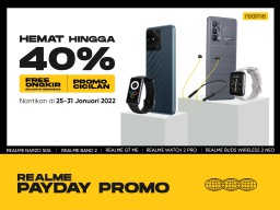 Selaras dengan Tren Belanja Online 2022, realme Tawarkan Harga Hemat Hingga 40%