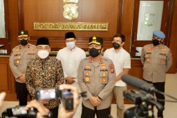 Jelang Harlah NU ke-99, Ketua Umum PBNU Silaturahmi ke Polda Jatim