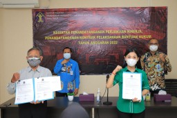 Kemenkumham Gelontorkan 4,1 M Untuk Bantuan Hukum Bagi Masyarakat Miskin di Jatim