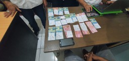 Waspada Marak Peredaran Uang Palsu Di Kota Surabaya ,warga Gunung Anyar di tangkap Saat Edarkan Uang Palsu