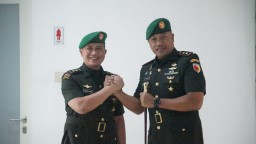 Letkol Inf Ahmad Saleh. S.Sos Telah Resmi Menjabat Sebagai Dandim 0817 Gresik Yang Baru