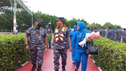 PENERBANGAN TNI AL TANJUNGPINANG SAMBUT KUNKER DANPUSPENERBAL