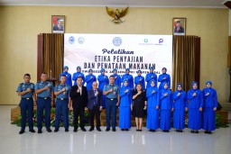 PUSPENERBAL GELAR LATIHAN ETIKA TATA BOGA GUNA MENDUKUNG GIAT PROTOKOL TNI ANGKATAN LAUT