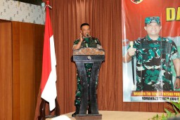 Komandan Korem 084/Bhaskara Jaya Berkunjung ke Kodim 0830/Surabaya Utara dan Kodim 0832/Surabaya Selatan