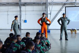 MEMBUKA CAKRAWALA DIRGANTARA BAHARI, SATDIK 1 KODIKLATAL TANJUNG UBAN KUNJUNGI PUSPENERBAL