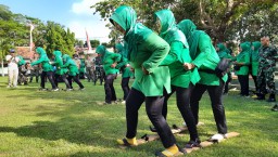 Kodim 0826 Pamekasan Gelar Perlombaan Dalam Rangka Memeriahkan HUT RI Ke-77