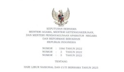 Pemerintah Tetapkan Hari Libur Nasional dan Cuti Bersama Tahun 2023