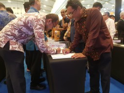 PT Solusi Teknologi Samudera (STS) MOu Bersama PT Pelindo Jasa Maritim (PJM) Terkait Investasi Pengembangan Onshore Power Supply di Lingkungan