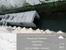 Pemasangan Box Culvert Di Wilayah Sememi Surabaya Diduga Asal asalan