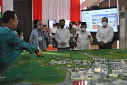 Tiba di Gresik, Wapres Ri Kunjungi Kawasan Smelter Freeport JIIPE.