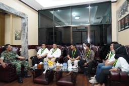 Audiensi PW SMMI Jawa Timur dengan Danrem 084/BJ