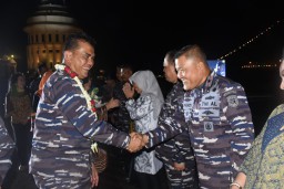 Danlantamal V Hadiri Pisah Sambut Pangkoarmada II