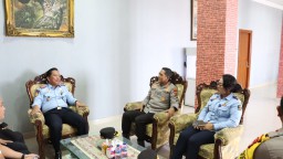 Kapolres Badung Silahturahmi Dengan Ka. Lapas Kelas IIA Kerobokan