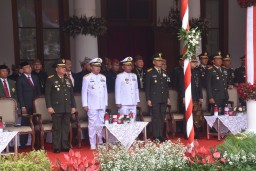 Dirdik Kodiklatal Hadiri Upacara Peringatan Hardiknas 2023 Di Grahadi