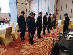 Pertemuan ASEAN SOMTC di Bali, Unit Jibom Sat Brimob Steril Hotel Aryaduta Kuta