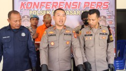 Polsek Denut Ungkap Kasus Curat Counter Hp