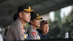 Pastikan Keamanan Event IYC 2023 dan BRI Liga 1, Kapolda Bali Cek Pengamanan Stadion Ngurah Rai dan Stadion Dipta