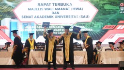 Sekjen Kemenkumham Raih Gelar Kehormatan Doktor Honoris Causa Dari Unesa
