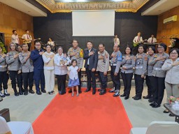 Kegiatan Minggu Kasih Polres Tabanan Ditempat Ibadah Umat Kristiani di Tabanan