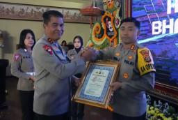 Hari Lalulintas Bhayangkara Ke 68: Polres Jembrana Raih Penghargaan Prestisius dari Kapolda Bali