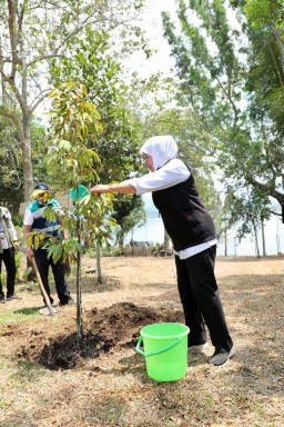 Gubernur Khofifah Gencarkan Aksi Tanam Pohon