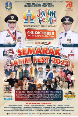 Jatim Fest 2023 Segera Hadir Di Jatim Expo Surabaya Dengan Tema Pesta Belanja, Hiburan dan Rekreasi Rakyat Jawa Timur