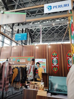 UMKM Binaan Peruri Pameran di China, Laku Keras