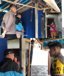 Eliminasi Anjing Rabies Demi Keselamatan Masyarakat, Polisi Banjar Celetiga Dampingi Dinas Keswan