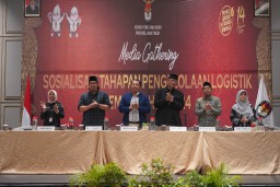 KPU Jatim Bahas Pengelolaan Logistik dan Peran Media pada Pemilu 2024