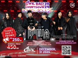 GWK Bali Count Down 2024 Kembali Lagi dan Hadirkan Artis Artis Top Nasional