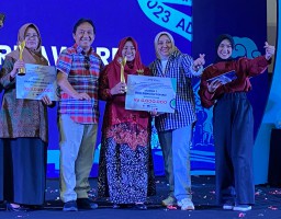BKKBN JATIM SABET JUARA 1 BKR PERCONTOHAN TINGKAT NASIONAL