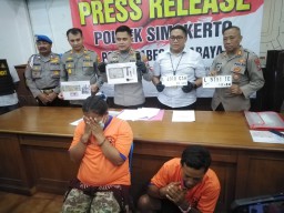 Suami Istri Nekat gasak Motor Vario