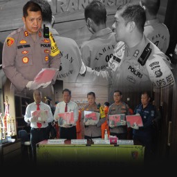 Tiga Diantarnya Residivis Narkoba Berhasil Ditangkap, Polres Karangasem Gelar Press Release