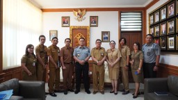 Terima Kunjungan Pemkab Gianyar, Kakanwil Kemenkumham Bali Sangat Mendukung Mall Pelayanan Publik
