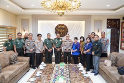 Pererat Tali Silaturahmi, BNN Provinsi Bali Kunjungi Kodam IX/Udayana*