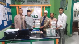 Bantuan Aksi Solidaritas Asahan Untuk Palestina Diserahkan ke BAZNAS