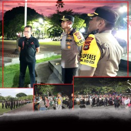 Kapolres Karangasem Pimpin langsung Pengamanan jalannya sidang ke dua di Pengadilan Negeri Amlapura