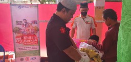 LIBUR SEKOLAH, LAZNAS BMH GELAR KHITAN GRATIS BARENG 313 ANAK DHUAFA DI JATIM