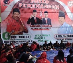 Budi Leksono Calon DPRD Kota Surabaya Tidak Henti Menguatkan Dukungan Ganjar - Mahfud Di Dapil 1