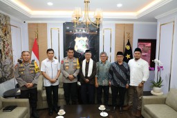 Kapolda Bali Menerima Audensi dari Ketua MUI Bali*