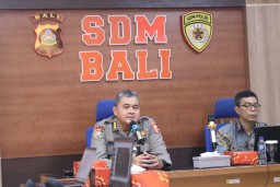 Mahasiswa STIK Angkatan 81 Gelar Asistensi Penelitian Skripsi di Biro SDM Polda Bali*