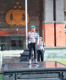 Pimpin Apel Gabungan Satgas OMB Kasubsatgas Propam Tegaskan Netralitas Polri Harga Mati