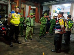 Jelang Pencoblosan Polsek Denbar Rutin Intensifkan Patroli Gabungan Dan Tibduktang